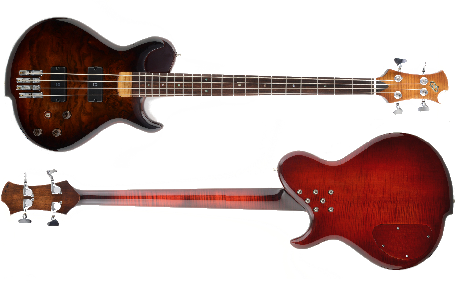 Single Cut Loupe de Noyer Lutherie Graff